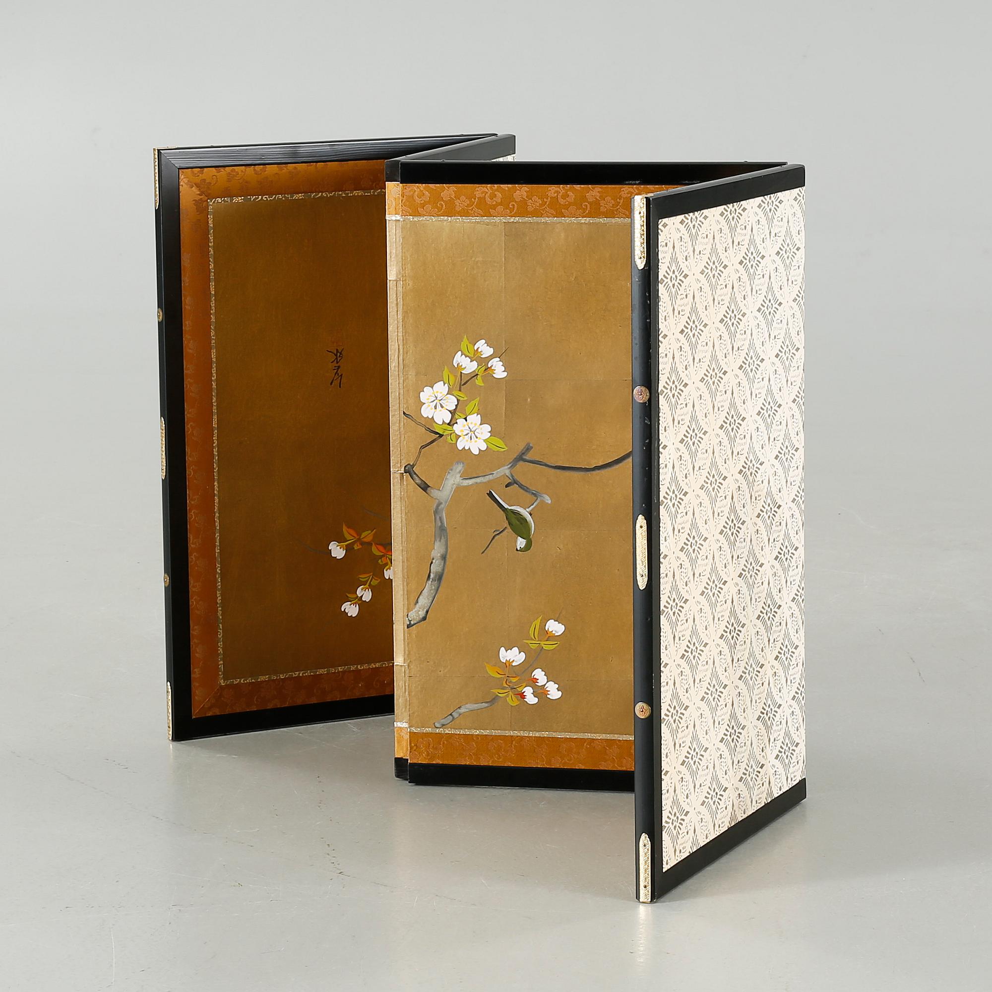 A Japanesetable folding screen, 20th century.