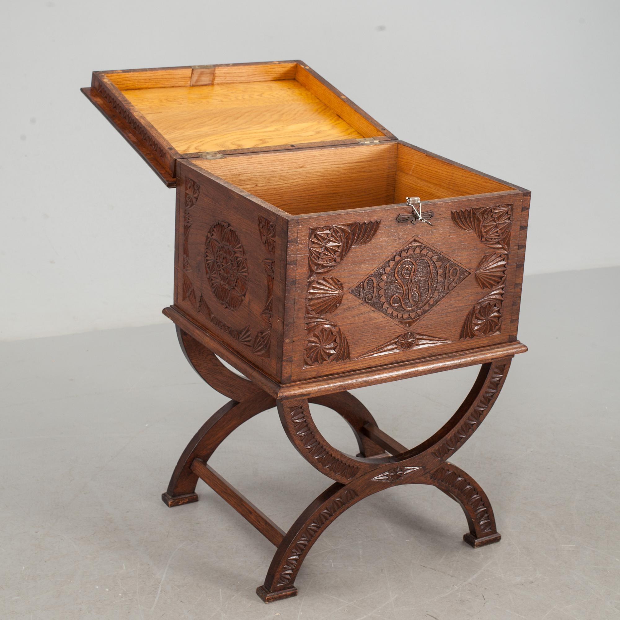 SKRIN, barockstil, märkt 1912.