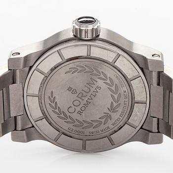 Corum, Romulus, wristwatch, 42 mm.