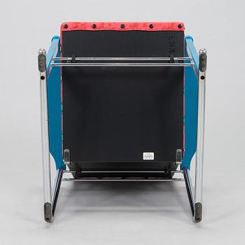 Yrjö Kukkapuro, A 1980s  'Experiment' open armchair for Avarte, Finland.