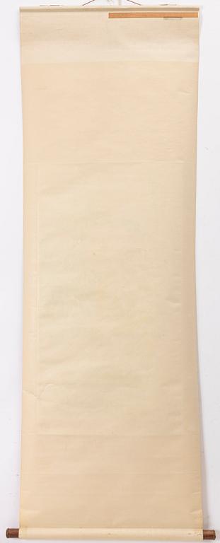 Zhu Qizhan, "Flowers and rock".