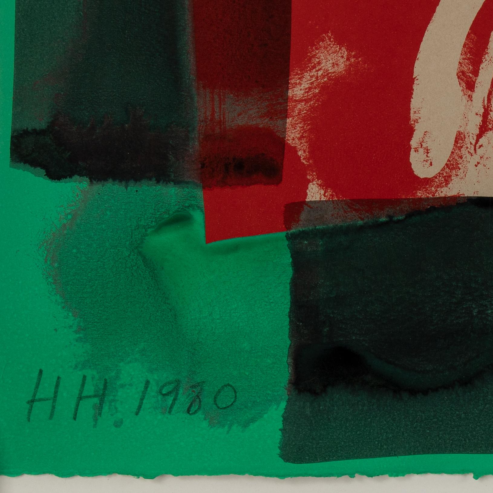 HOWARD HODGKIN, lithograph in colours, 1980, signed 67/100.