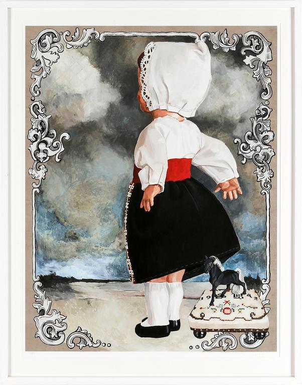 PIA INGELSE, gicleetryck, signerat och numrerat 7/25.