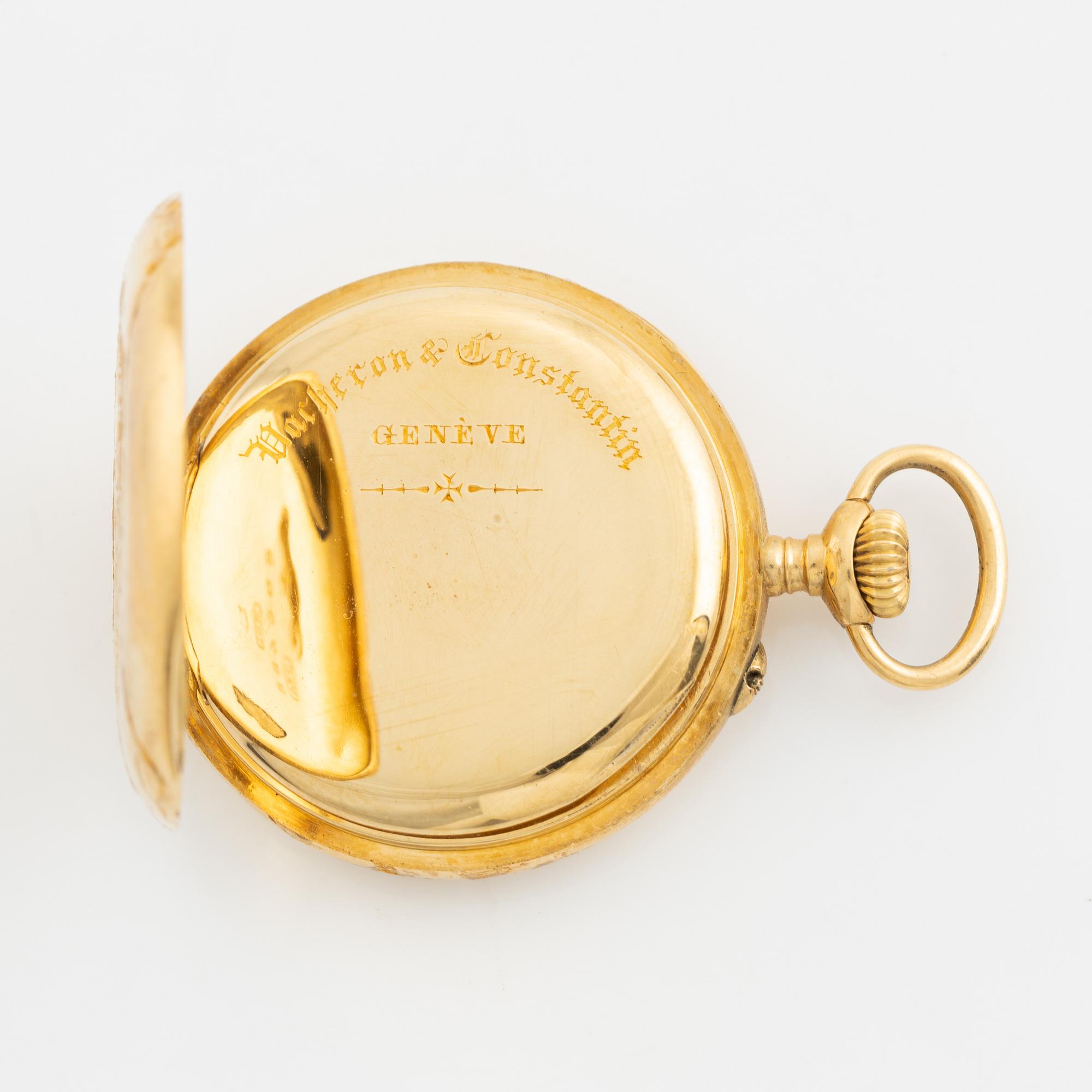 Vacheron & Constantin, Genève, 18K guld, fickur, 32 mm.
