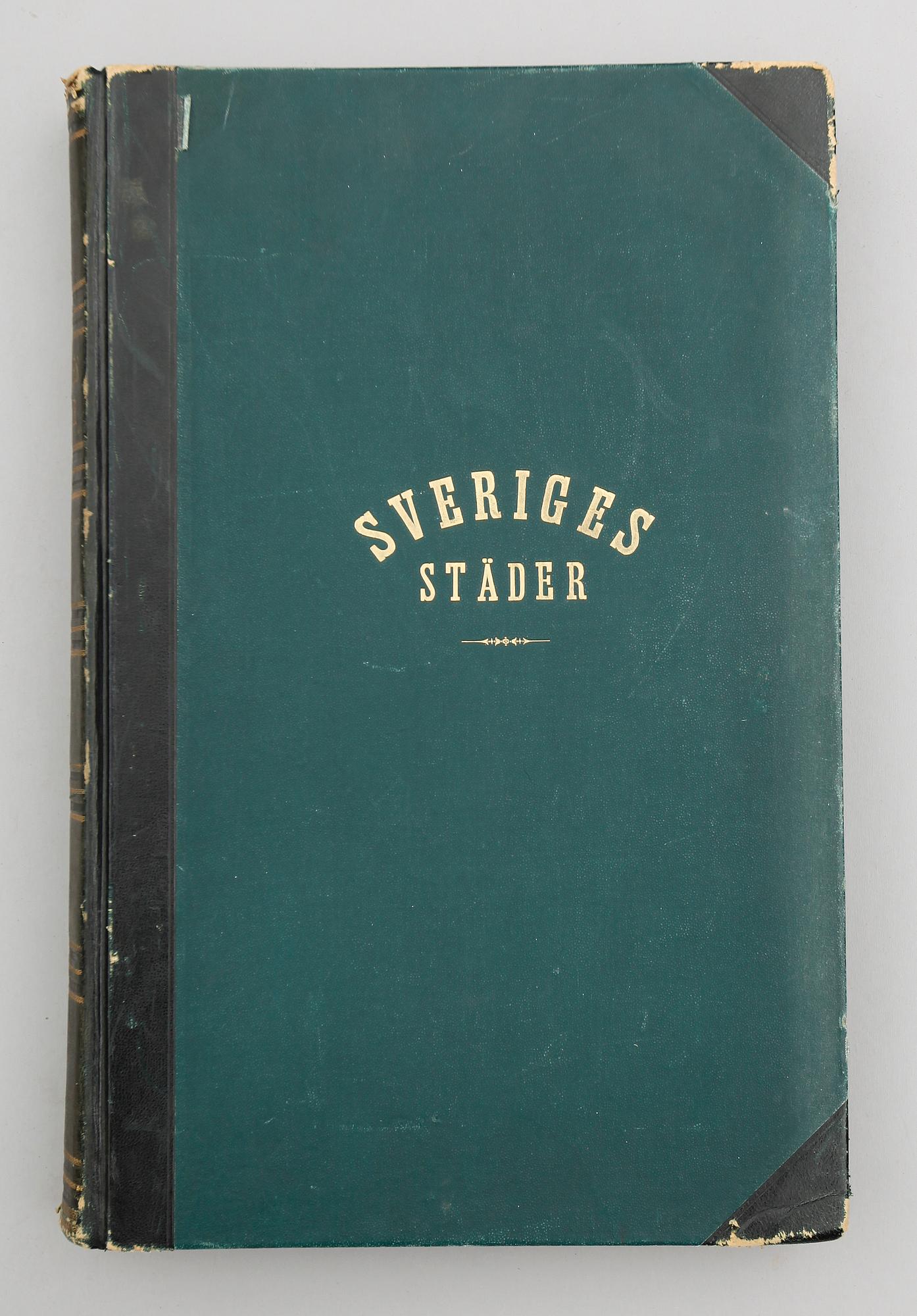 GUSTAF LJUNGGREN, Atlas öfver Sveriges städer jämte deras alla egor och jordar..., 1862. 89 kolorerade kartor.