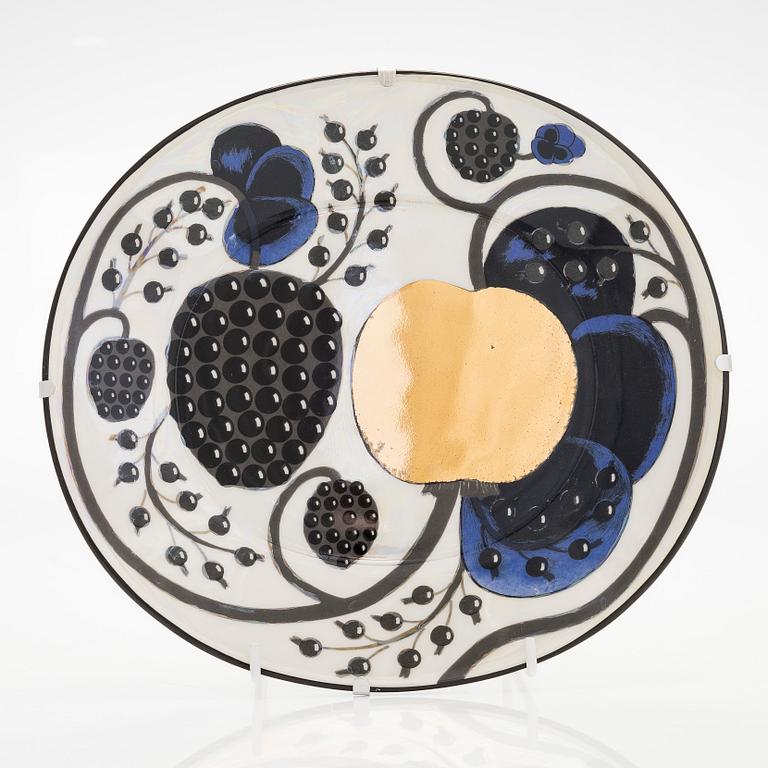 Birger Kaipiainen, fat, porslin, "Elegance/5 ", Birger Kaipiainen, Arabia, numrerad 504. Pro Arte.