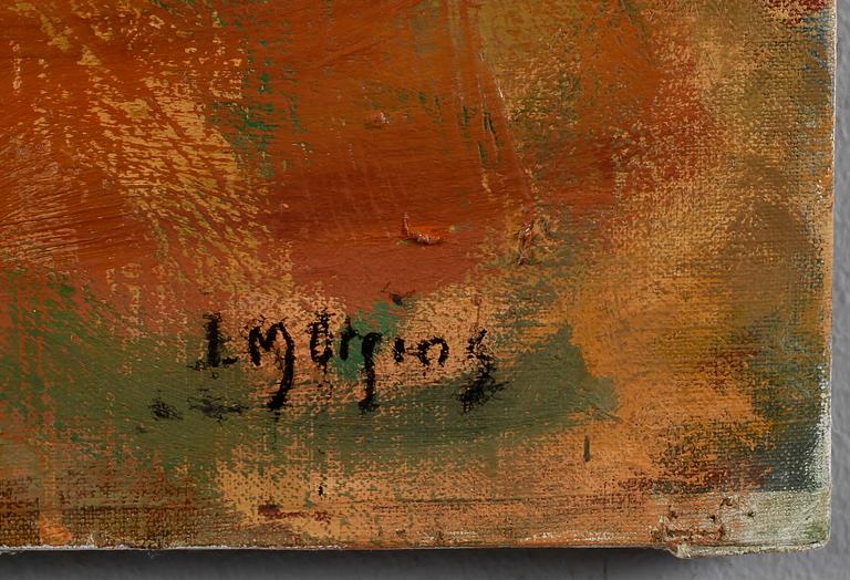 IVAR MORSING, oil on canvas, stamp signed.