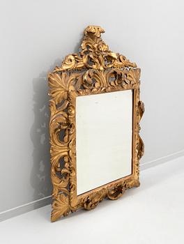 Mirror in Baroque style, 20th century.