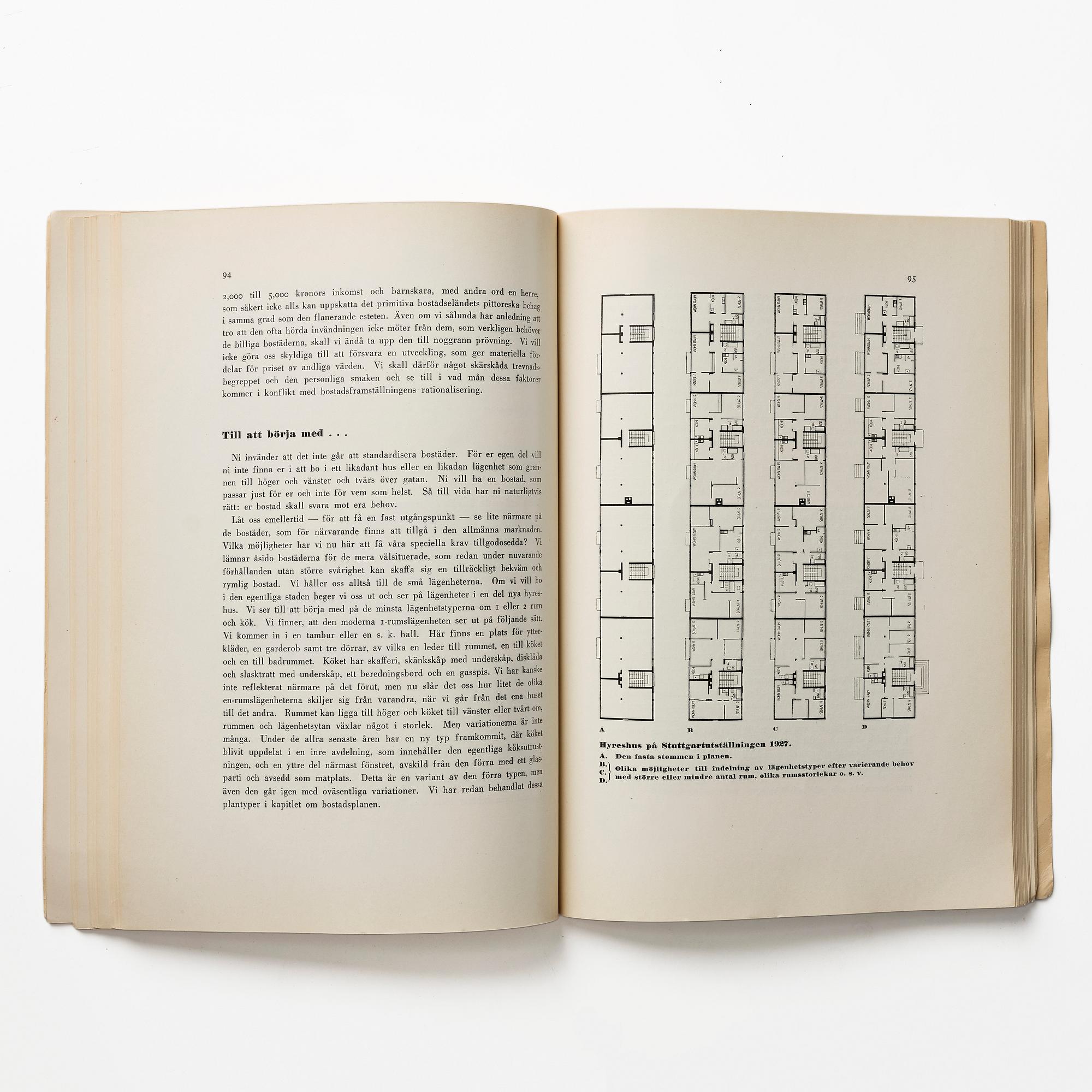 Book, "Acceptera", 1931.