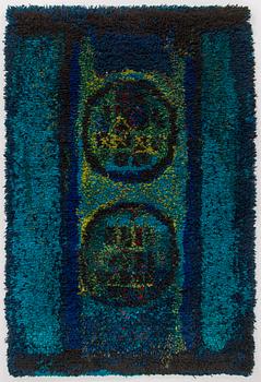 Leena-Kaisa Halme, rya, modell för Neovius. Ca 160 x 110 cm.