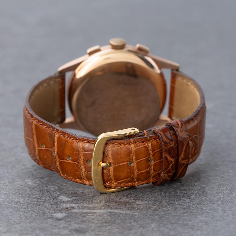 Jaeger, "By Universal Genève", "Jumbo", chronograph, ca 1950.