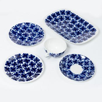 Marianne Westman, a 24-piece 'Mon Amie' tea service, Rörstrand, Sweden, of varying time of manufacturing.