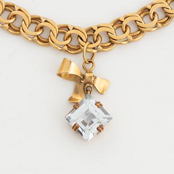 Gold Charm Bracelet, 18K gold.