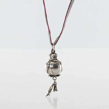 HALSMYCKE, Ole Lynggaard, sterlingsilver. Vikt ca 10 g.