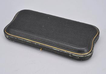SYLTSKEDAR, ett par, silver, London 1826. Vikt tot. 124 g.