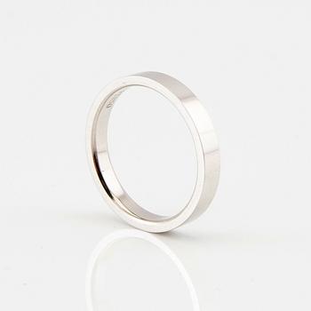 Tiffany & Co, ring "Flat band ring" 950 platina.