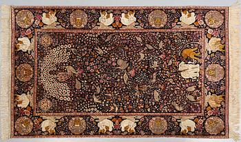 MATTA, troligen Indien, ca 213 x 133 cm.
