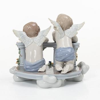 Lladró, figurine, "Celestial Balcony", Spain.