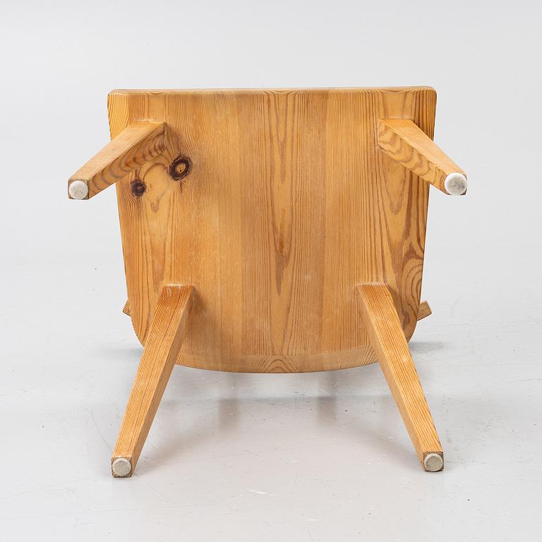 Göran Malmvall, 4 chairs and dining table, Karl Andersson & Söner and Svensk Fur.