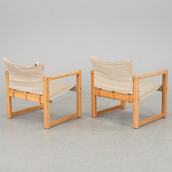 KARIN MOBRING, fåtöljer, ett par, "Diana", IKEA, 1970-tal.