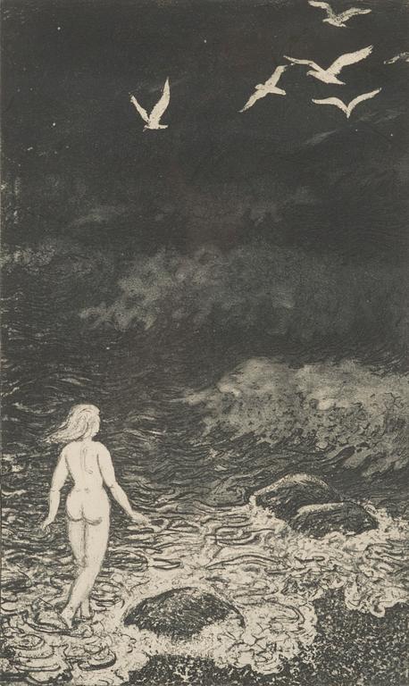 Ott Kangilaski, 'Tütarlaps ja meri'.