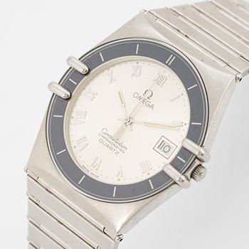 Omega, Constellation, Chronometer, "Manhattan", armbandsur, 32,5 mm.