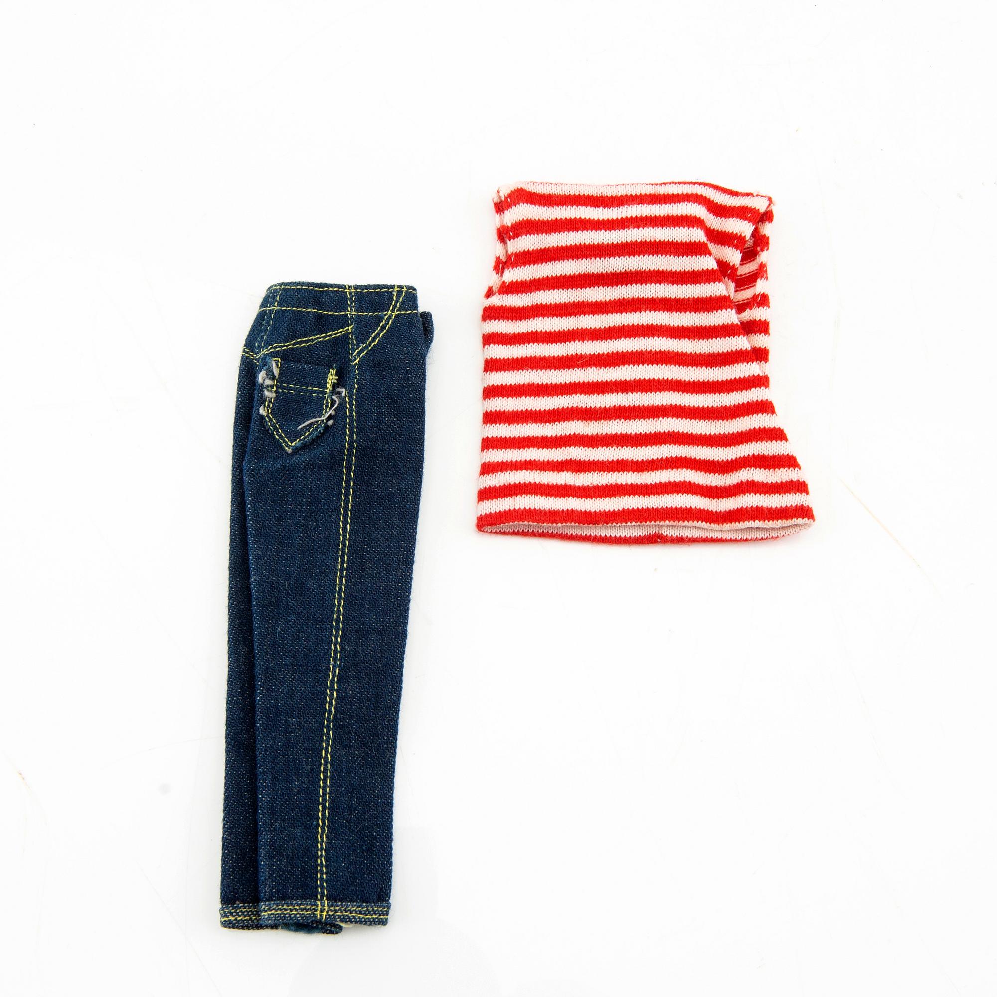 Midge and Allan, dolls 2 pcs. vintage "Midge" Mattel 1964, "Allan" Mattel 1964.