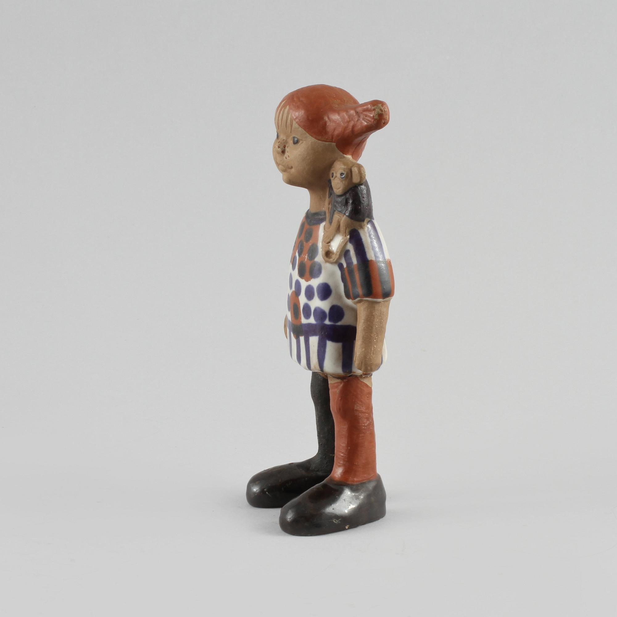 FIGURIN, stengods, Lisa Larson, Gustavsberg, 1900-talets andra hälft.