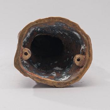 ALPO JAAKOLA, pronssiveistos, signeerattu ja päivätty -81.