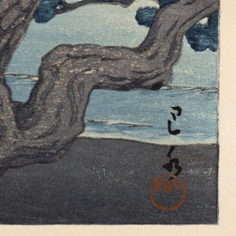Kawase Bunjiro Hasui, 'Matoba, Takehara'.