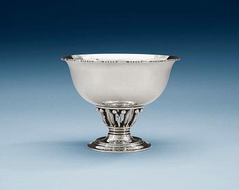 609. A Georg Jensen sterling bowl, Copenhagen 1925-32,