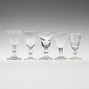 PARTI GLAS, 18 st, 1800- och 1900-tal.