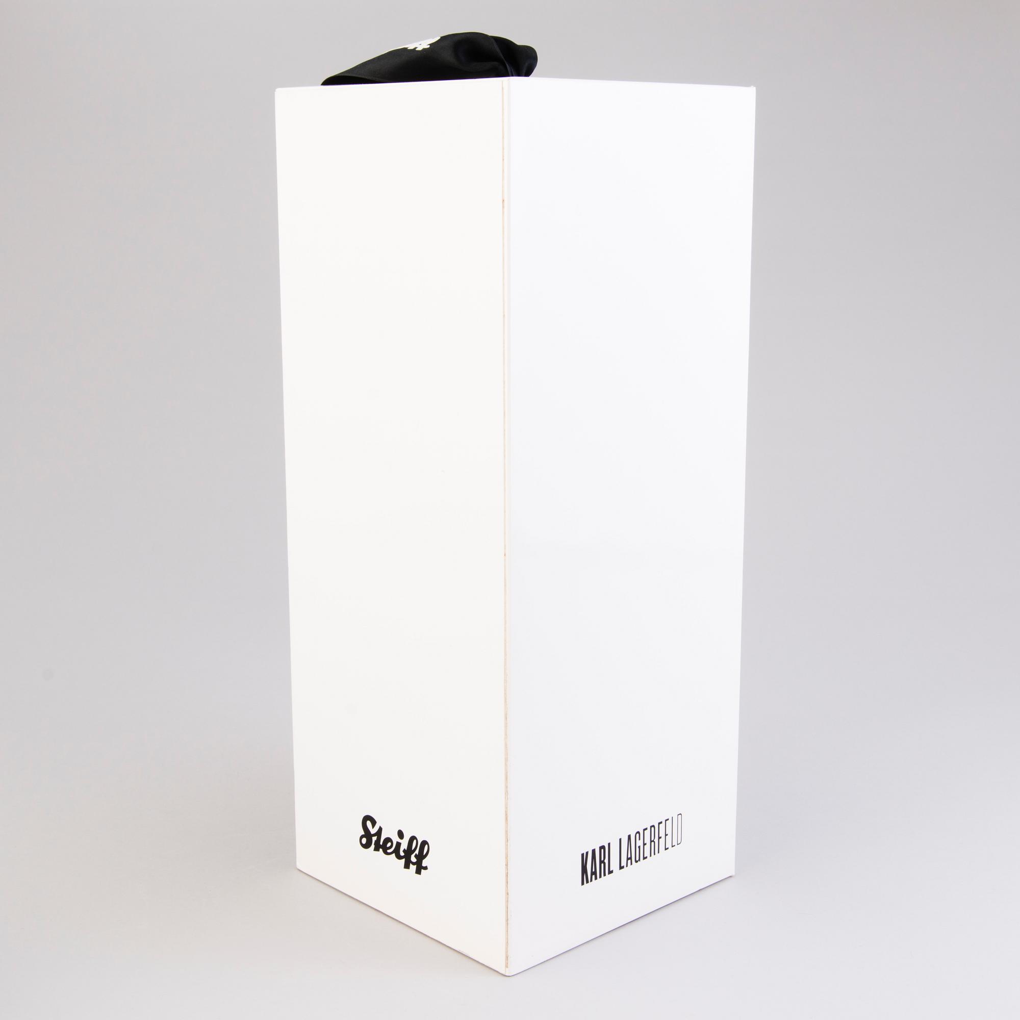 STEIFF / KARL LAGERFELD, NALLE, Limited edition, numrerad 1190/2500, Tyskland 2009.