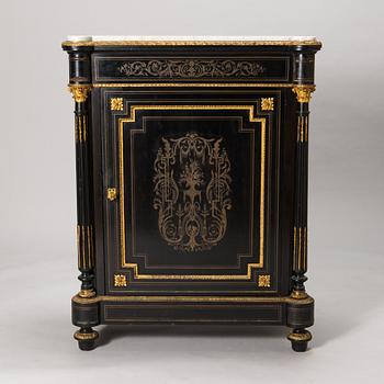 Kaappi / senkki, Boulle-tyyli, 1800-luvun loppua.