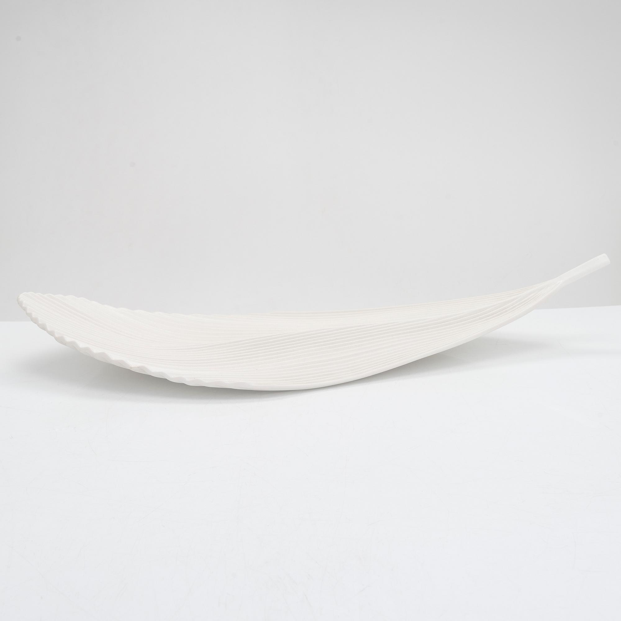 Inkeri Leivo, lövfat, keramik, Gardena, Pro Arabia Art. Formgivet år 2002.