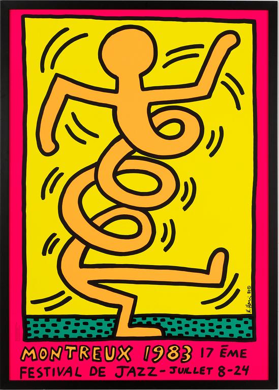Keith Haring, "Montreux 1983".