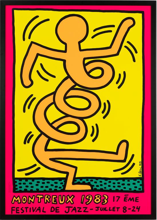 Keith Haring, "Montreux 1983".