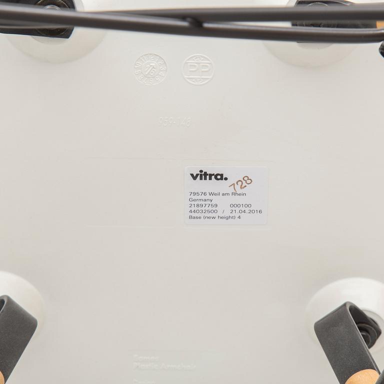 CHARLES & RAY EAMES, a plastic armchair DAW from Vitra, 2016.