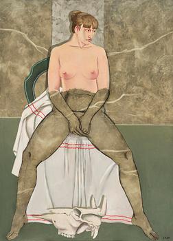 550. Lars Andersson, "Sittande kvinnlig akt".