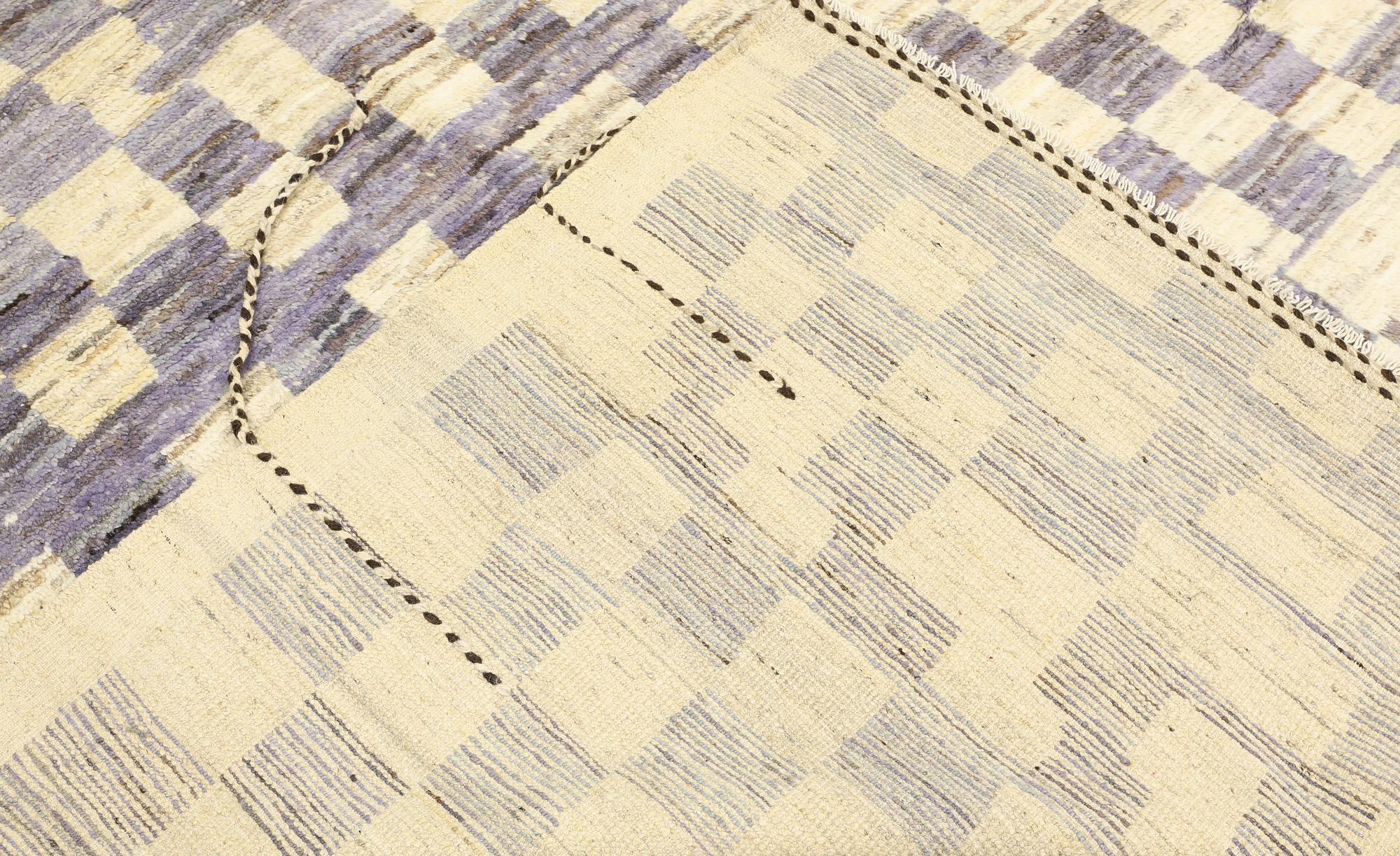 A rug, Morocco design, approx. 291 x 213 cm.