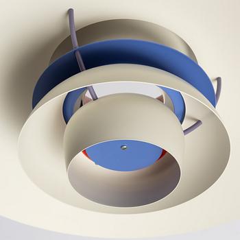 Poul Henningsen, taklampa "PH 5", Louis Poulsen, Danmark.