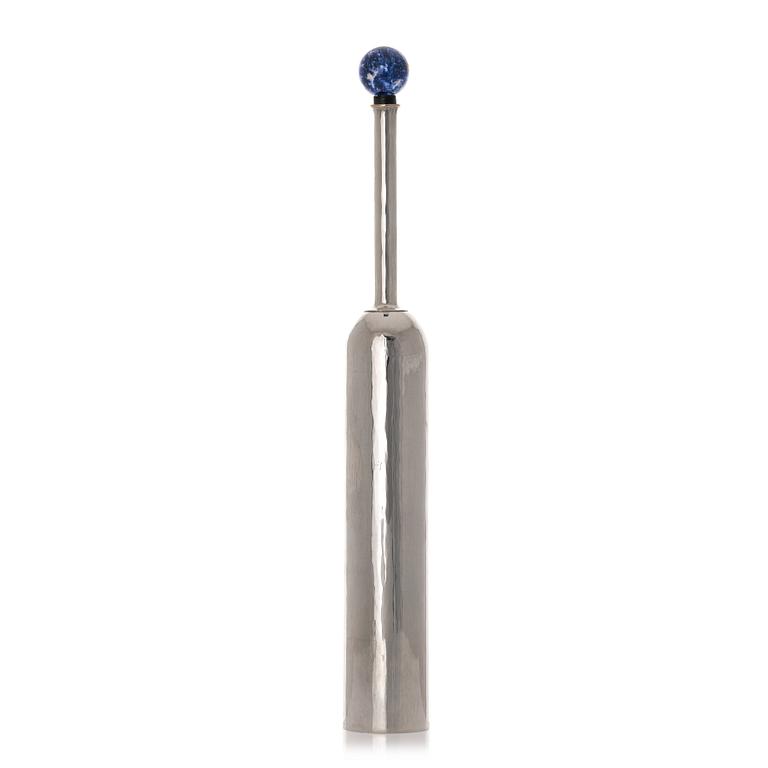 Jan Brunk, flaska, Stockholm 1995, sterling silver.