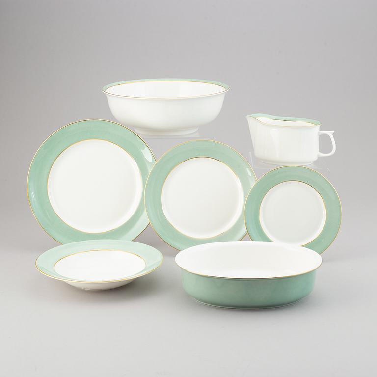 52 pieces Karin Björquist, "Paris", porcelain, Gustavsberg.