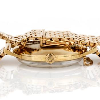 ARMBANDSUR, 18k guld, Longines ca vikt 78,3 gram.