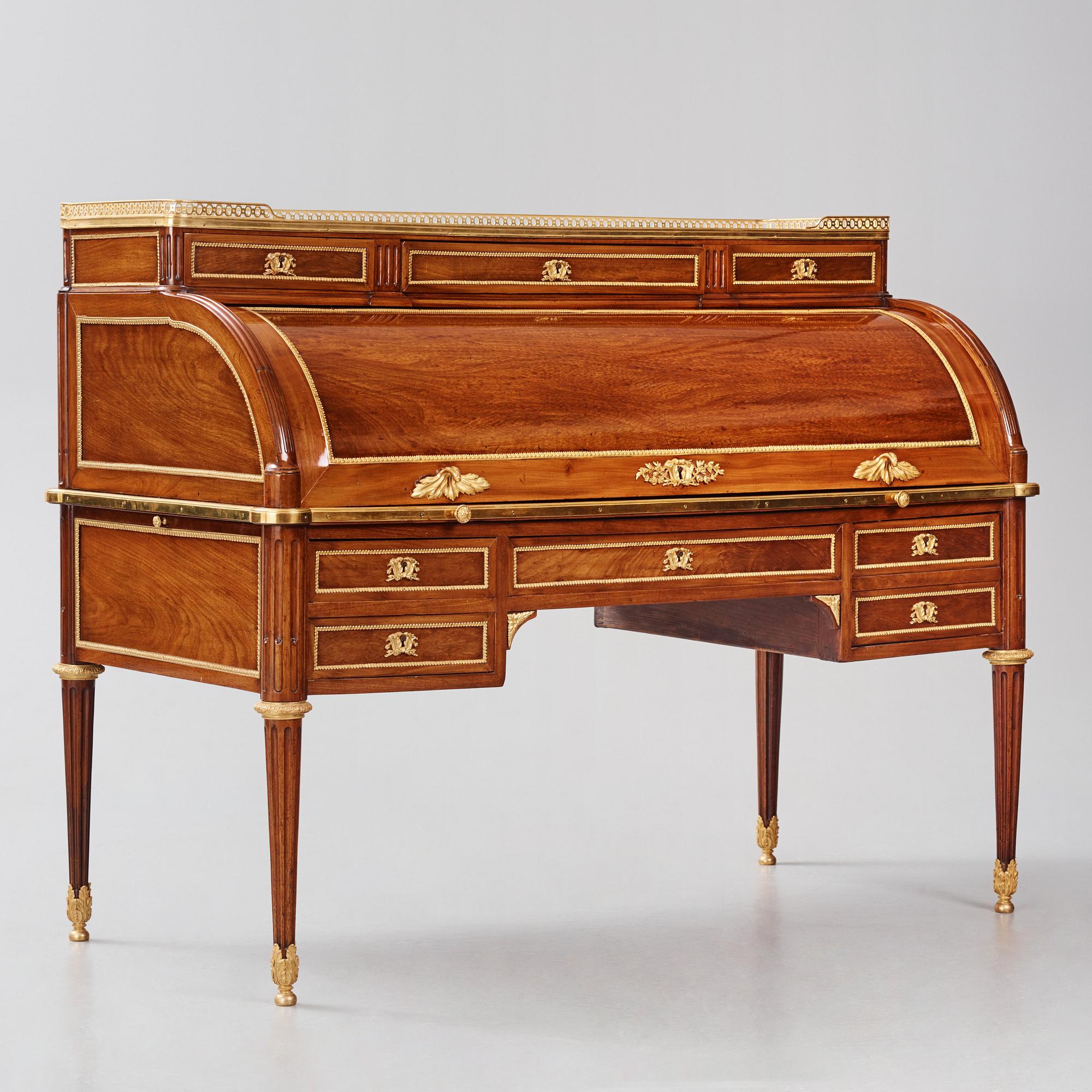 Sekretär, Parisarbete, 1800-talets andra hälft, Louis XVI-stil.