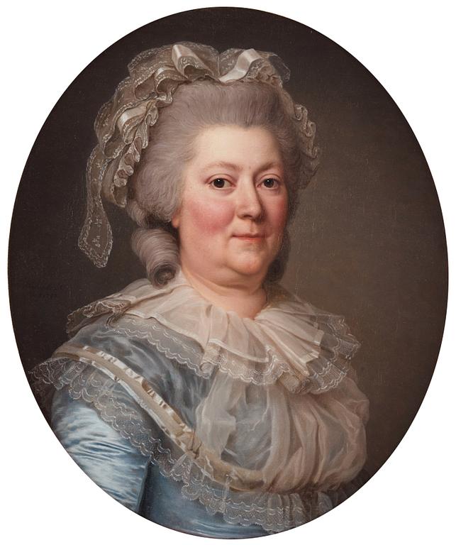 Adolf Ulrik Wertmüller, Porträtt av Madame Marie-Anne-Louise Genèt (1724-1796), kallad Lise.