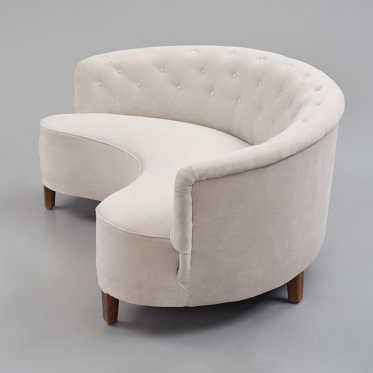 A Swedish Modern sofa, 1930-40s.