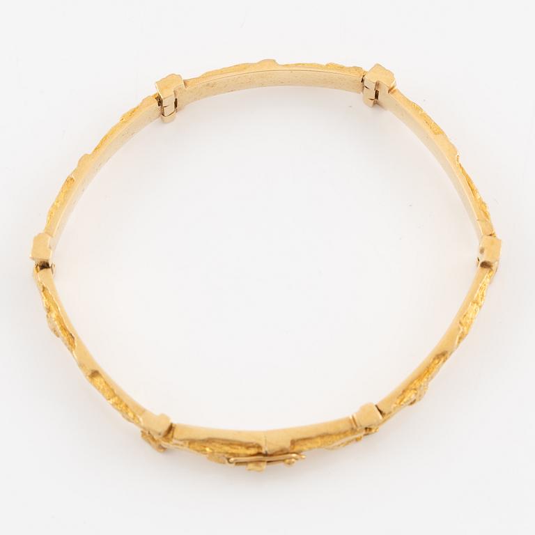 Lapponia, design Björn Weckström, armband, "Tundra",  18K guld.