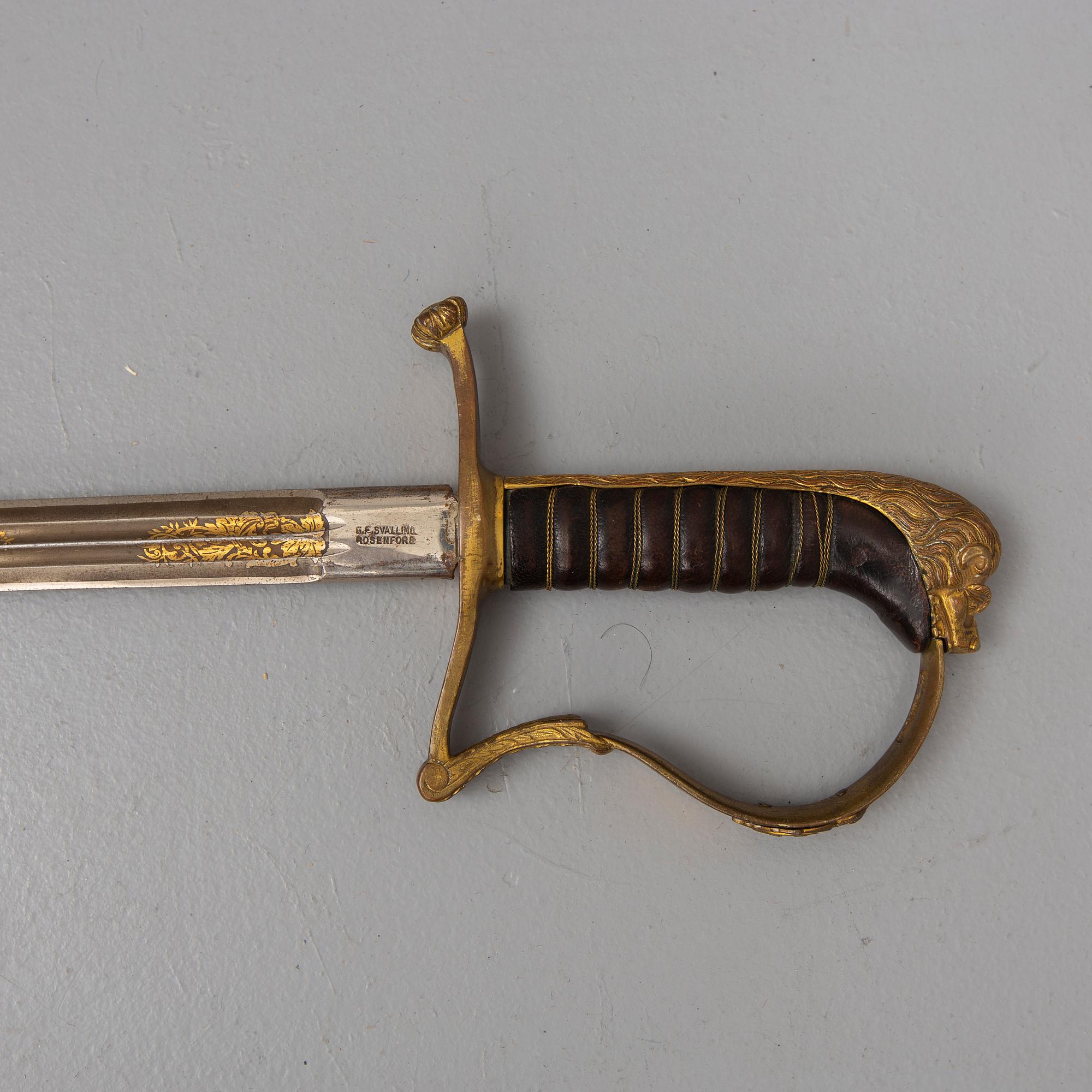 A Swedish NCO's sword 1807 pattern.