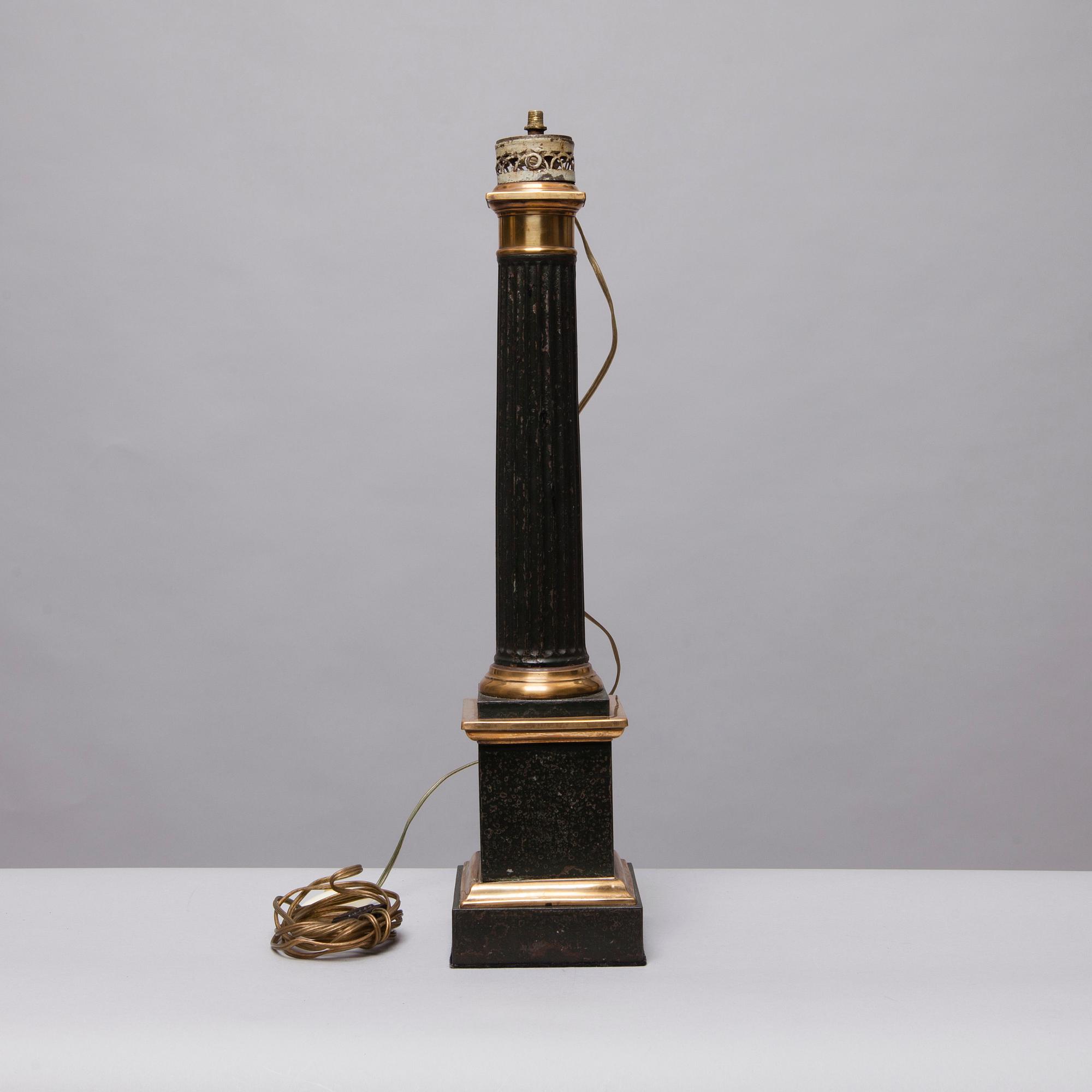 LAMPFOT, empirestil, Frankrike 1800-talets slut.